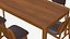 Chaise de luxe moderne de table à manger