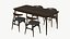 Chaise de luxe moderne de table à manger