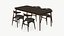 Chaise de luxe moderne de table à manger