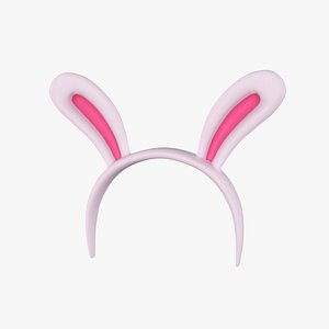 Prop110 Rabbit Headband 3D model