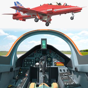 BAE Systems Hawk T1 Aerobatic Jet Red