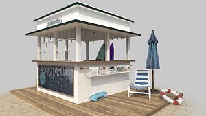3D model beach house20220826