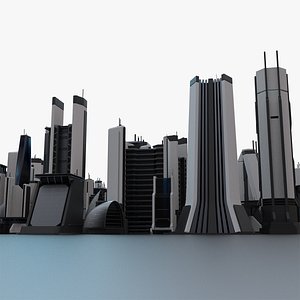 Sci-Fi Buildings Pack