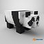 Minecraft Panda All 7 Personality Skins Rigged 3D Model Game Ready 4K PBR