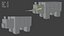 Minecraft Panda All 7 Personality Skins Rigged 3D Model Game Ready 4K PBR