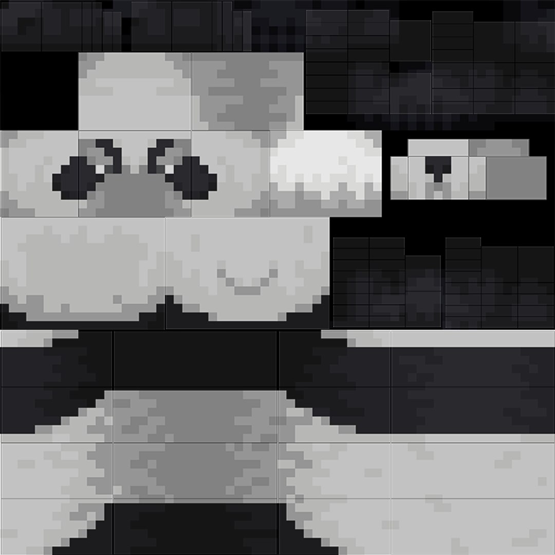 3D Minecraft Panda All 7 Personality Skins Rigged 3D Model Game Ready 4K PBR model https://p.turbosquid.com/ts-thumb/YI/iMJ29x/WJ/uv/png/1790083661/1920x1080/fit_q87/c19d4e2e9c37b16a3b1f1e9b03f7f3dc4dc344c2/uv.jpg