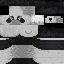 Minecraft Panda All 7 Personality Skins Rigged 3D Model Game Ready 4K PBR