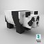 Minecraft Panda All 7 Personality Skins Rigged 3D Model Game Ready 4K PBR