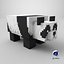 Minecraft Panda All 7 Personality Skins Rigged 3D Model Game Ready 4K PBR