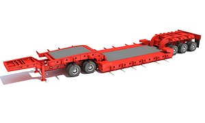 lowboy trailer model