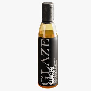 realistic ginger glaze 3D