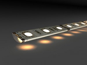 led strip 3d max