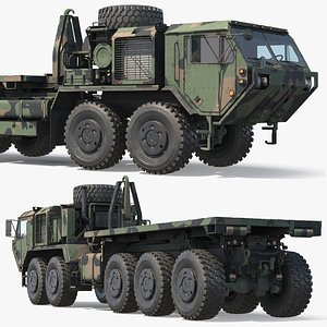 Military Tactical Palletized Load Truck Camo Simplified