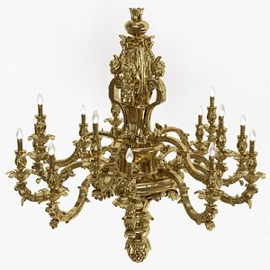 3D model chandelier 0014