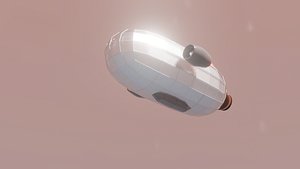 3D metallic airship nautilus