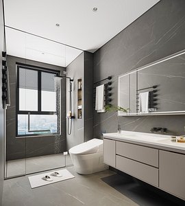 Modern bathroom