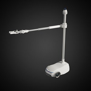 Rigged Mobile Robotic Arm