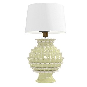 Richard Taylor designs pinecone ceramic table lamp