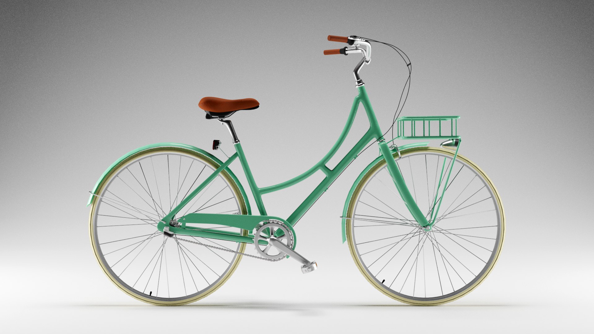 Mint green vintage bike 2025