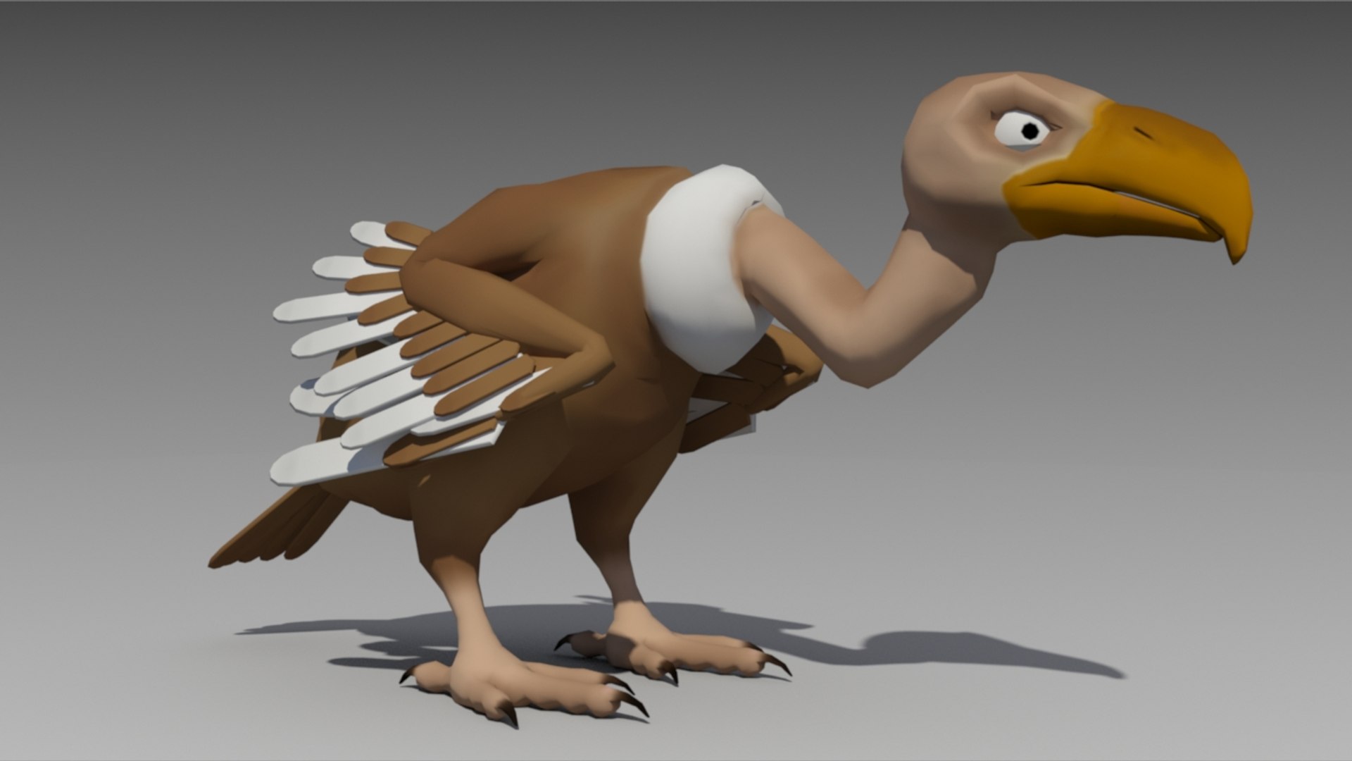 3D Vulture Animations Model - TurboSquid 1333867