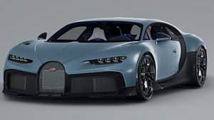 Bugatti Chiron Profilee model