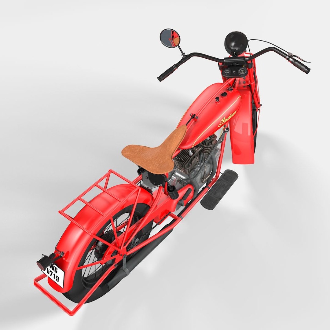 Indian Scout 101 3D Model - TurboSquid 1278467