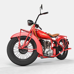 indian scout 101 3D model