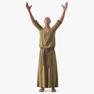 Ancient Priest Calling on the Gods