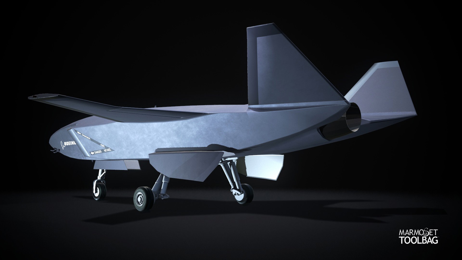 3D Boeing Drone Loyal Wingman - TurboSquid 1580076