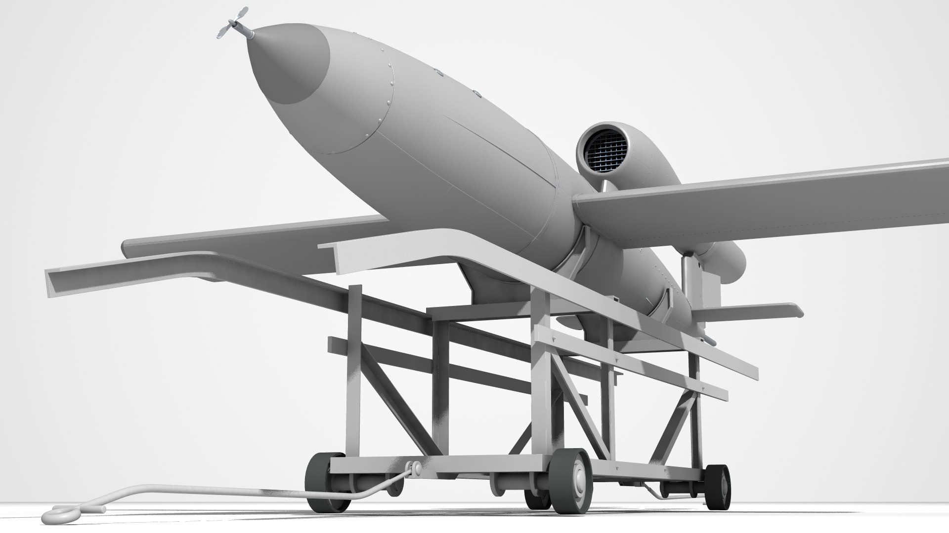 Fieseler Fi 103 Flying Bomb V-1 Model - TurboSquid 2174094