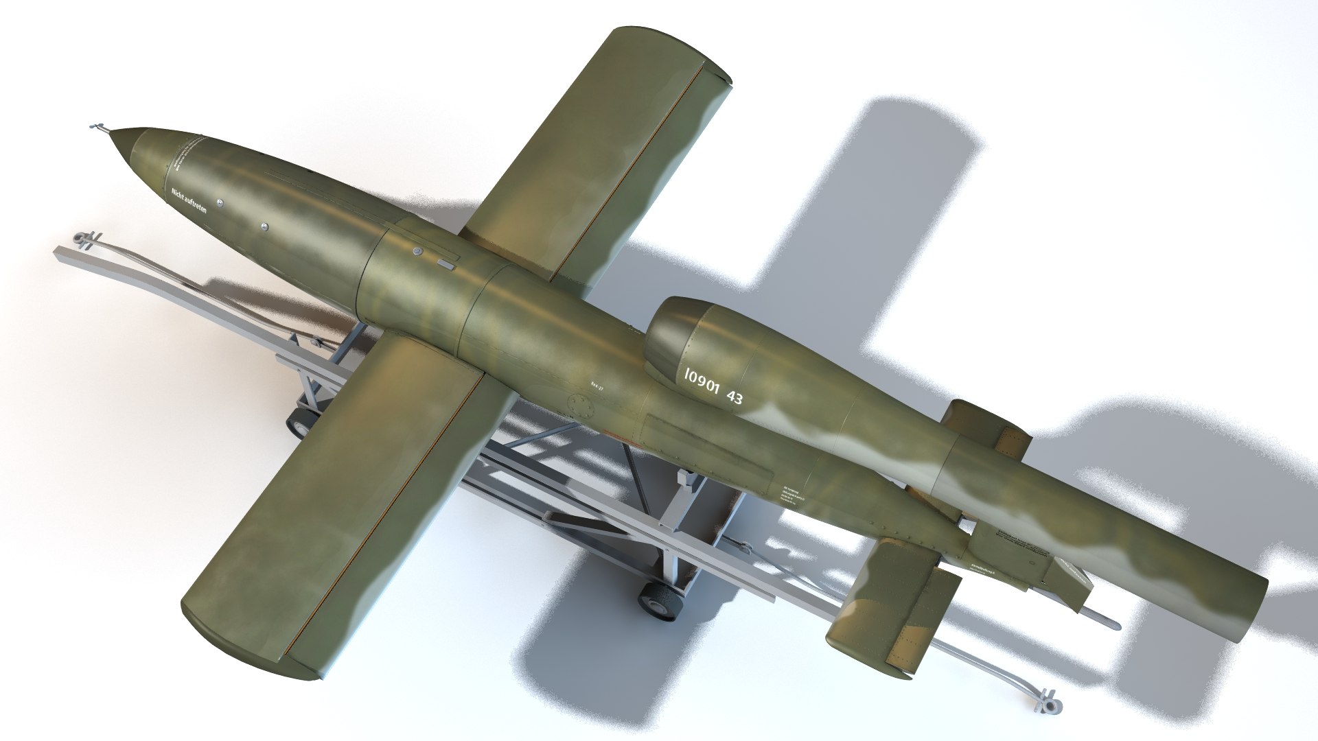 Fieseler Fi 103 Flying Bomb V-1 Model - TurboSquid 2174094