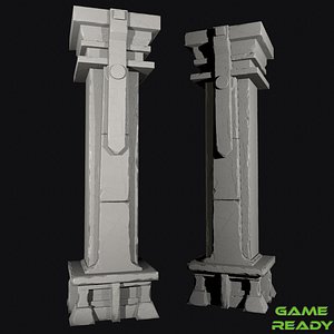 3D column stone