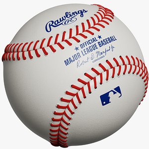 3D Baseball model