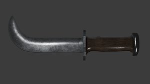 Chilean Corvo Knife 3D model