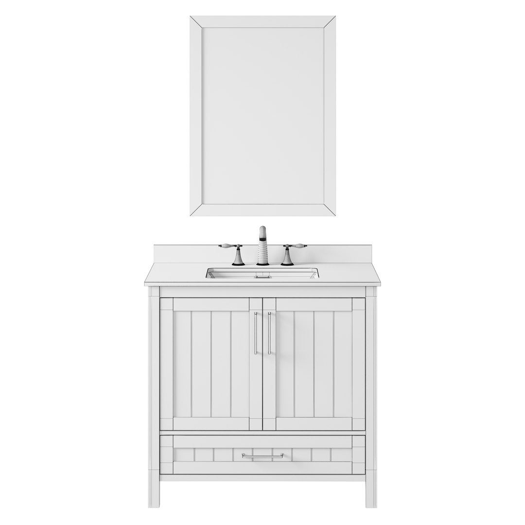 3D OVE Kansas 36 Vanity TurboSquid 1878964