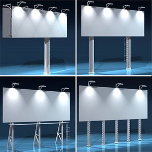 3d model billboards