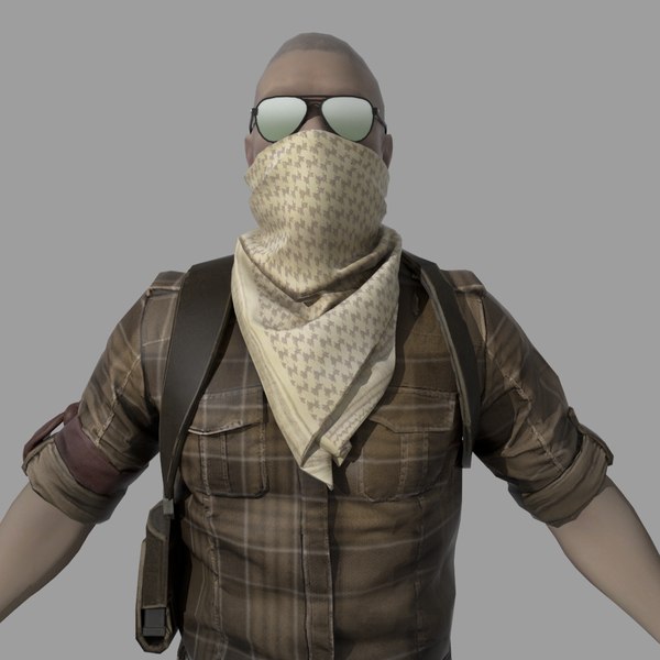 3D model character cs