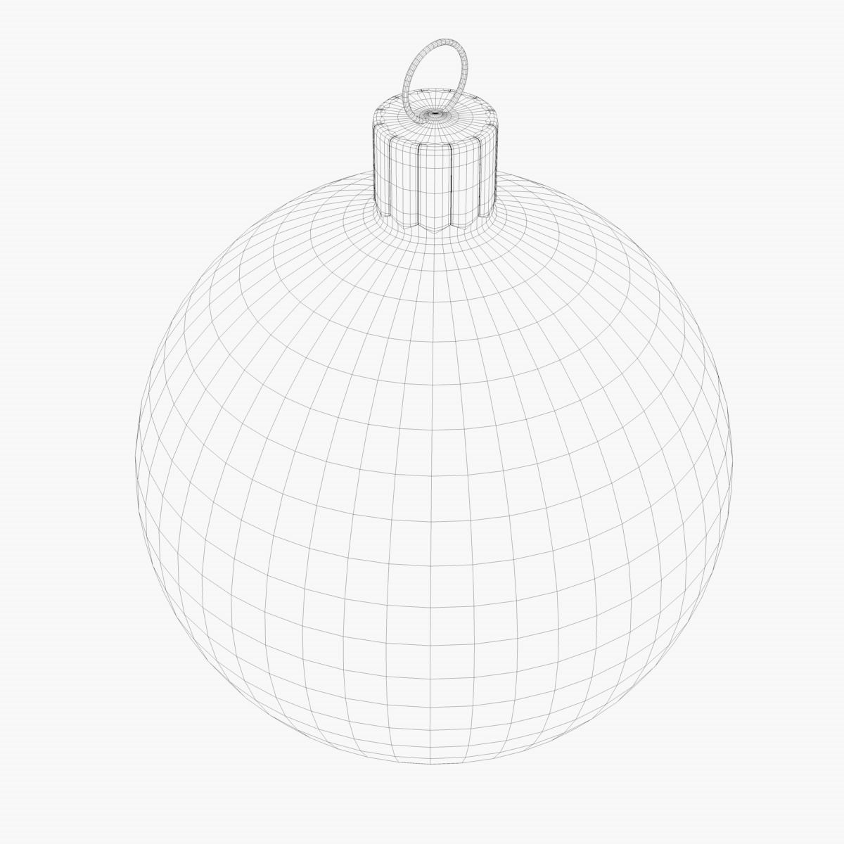 christmas balls 3d model