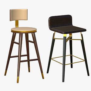 Bar Stool Chair Luxury Modern Collection model