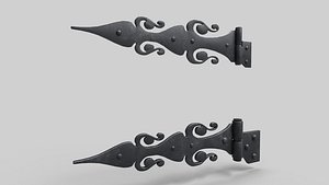 Hinges Medieval M14 3D model
