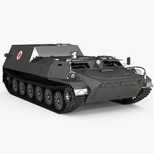 3D MTLB Ambulance model