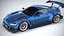3D Generic Race Car GT3 2022 LowPoly model