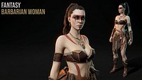 Fantasy Barbarian Woman