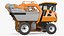 Grape Harvester with Vineyard Collection