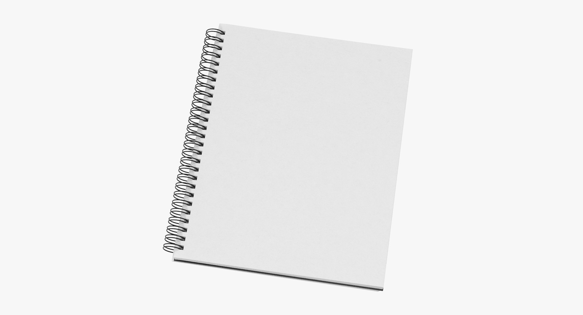 Spiral sketchbook book 01 3D TurboSquid 1206522