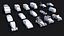 Coleção de pacotes de veículos Low Poly