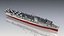 USS Cabot CVL-28 3D model