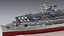 USS Cabot CVL-28 3D model