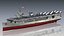 USS Cabot CVL-28 3D model