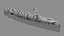 USS Cabot CVL-28 3D model